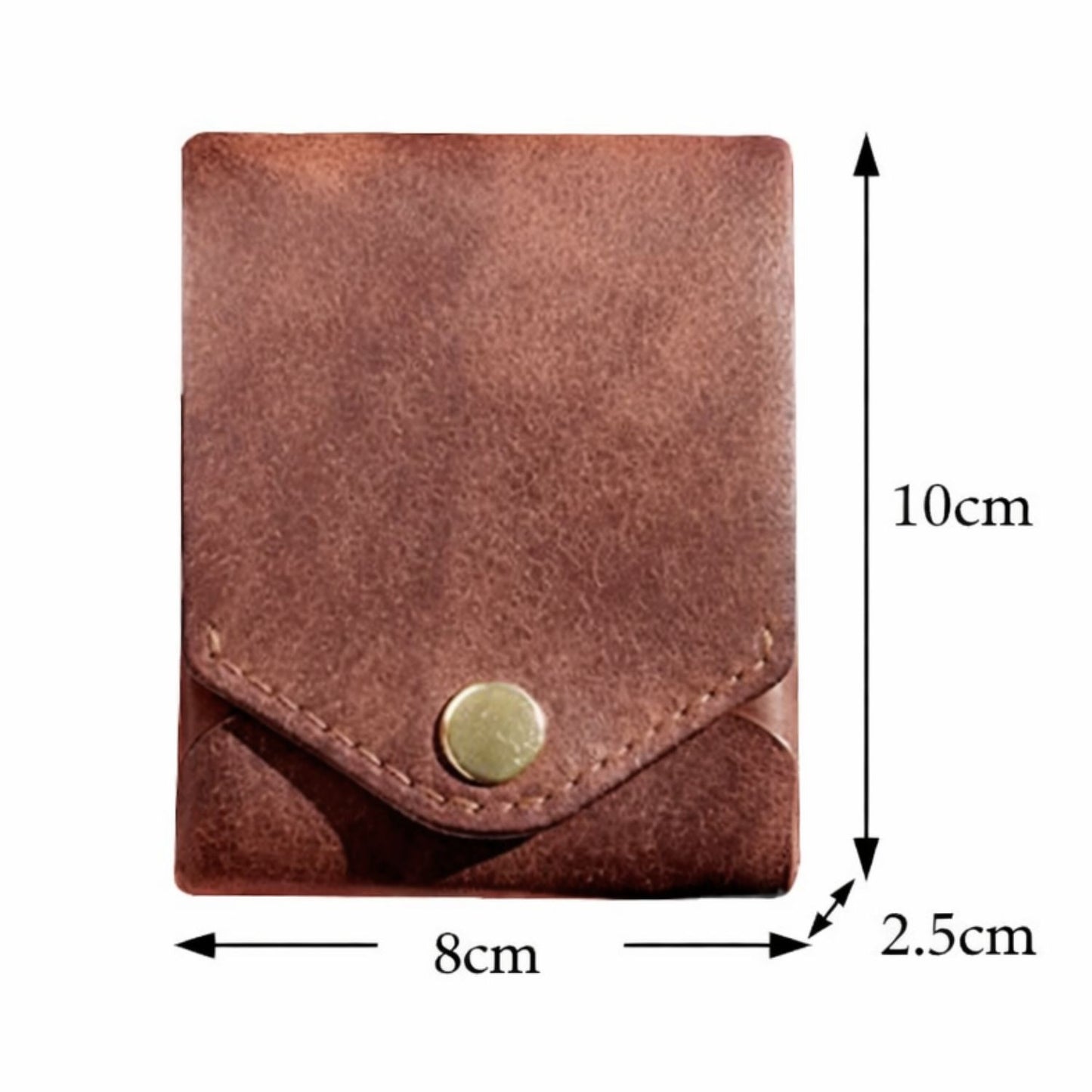 Minimal Leather Pocket Flip Wallet
