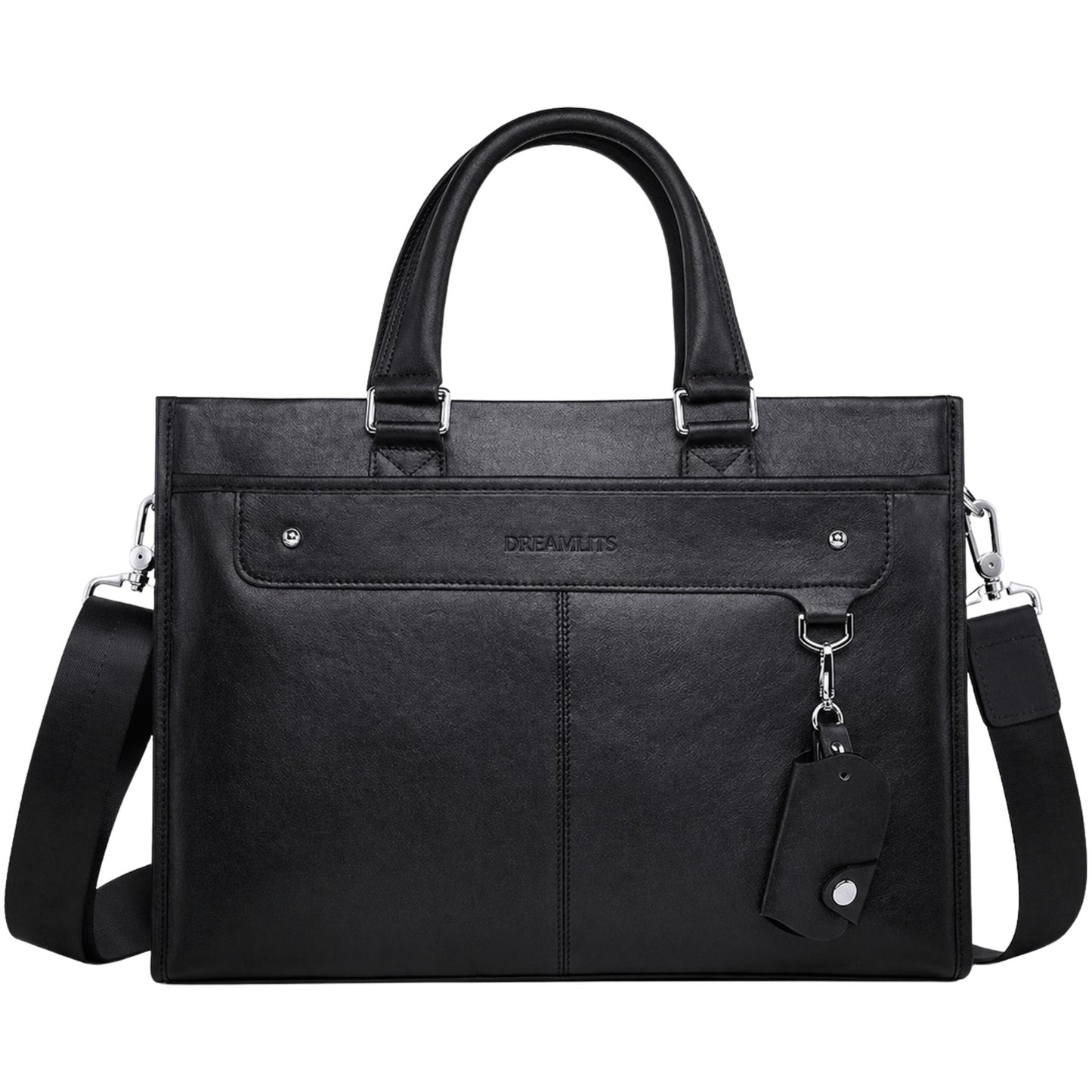 DREAMLITS Premium Leather Briefcase
