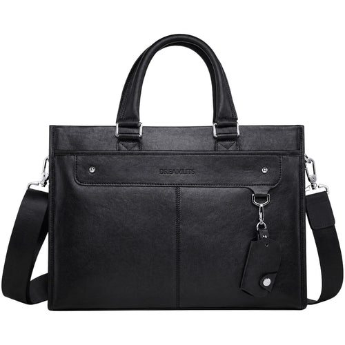 DREAMLITS Premium Leather Briefcase