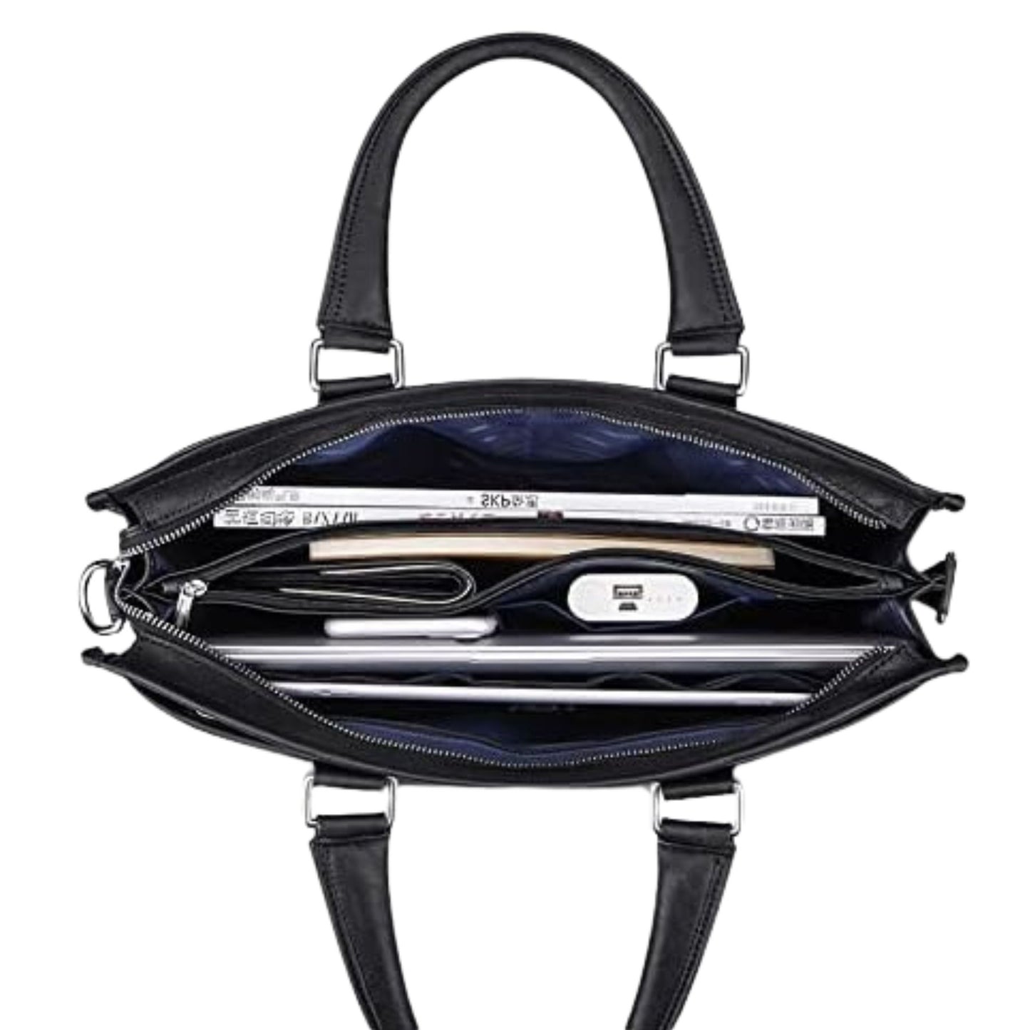 DREAMLITS Premium Leather Briefcase