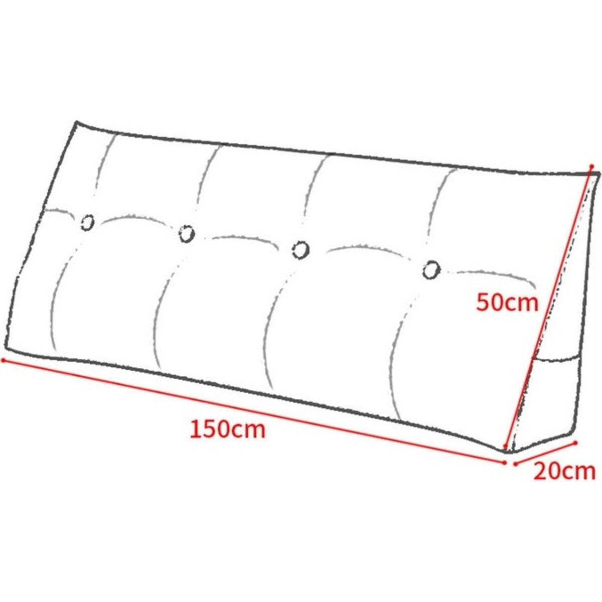 DreamLits Premium Wedge Pillow