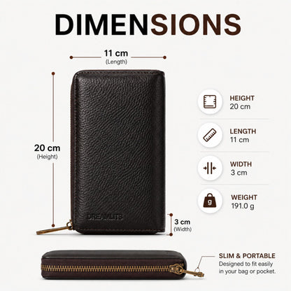 Large Wallet in Genuine Leather