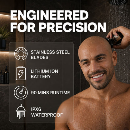 The Electric Scalp Shaver Made For Fast, Easy Head Shaves