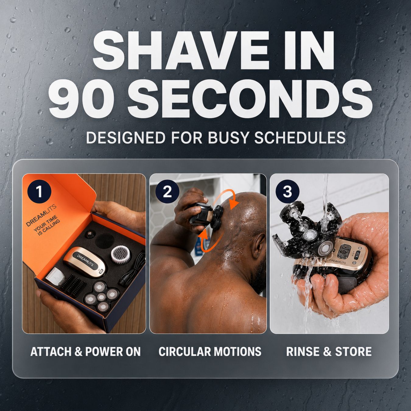 The Electric Scalp Shaver Made For Fast, Easy Head Shaves