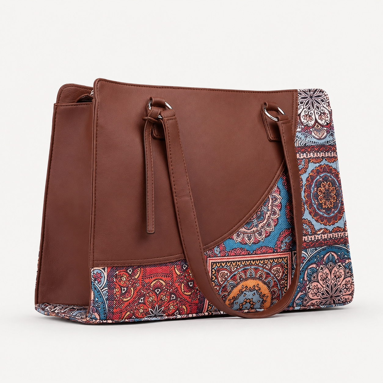 Dreamlits Vegan Leather Office Tote Bag for Women